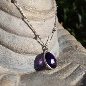 Collier en argent Améthyste