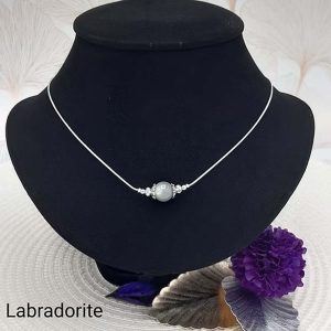 Ras de cou en Labradorite